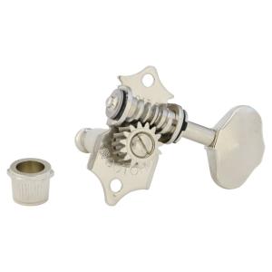 GOTOH ギターペグ クルーソンタイプ オープンギア 06Mボタン 3+3 ニッケル(27362N...