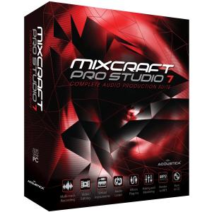 ACOUSTICA 動画編集機能付き音楽制作ソフト Mixcraft Pro Studio 7(ミックスクラフトプロスタジオセブン)｜cherrype