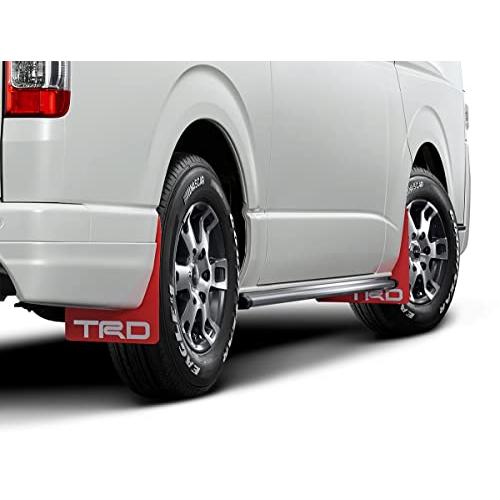 TRD MS328-26001 マッドフラップ レッド ハイエース(2##系) MS328-2600...