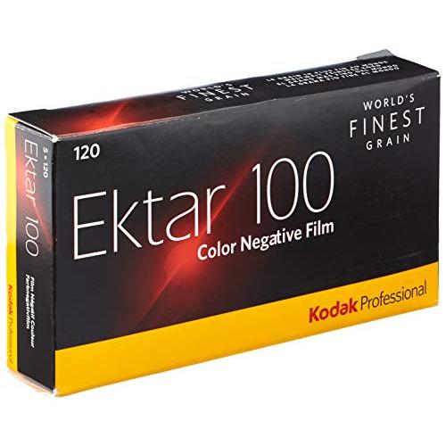 Kodak カラーネガティブフィルム プロフェッショナル用 エクター100 120 5本パック 83...