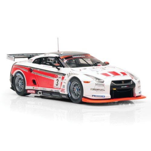 エブロ 1/43 NISSAN GT-R GT1 2010 Swiss Racing Team No...