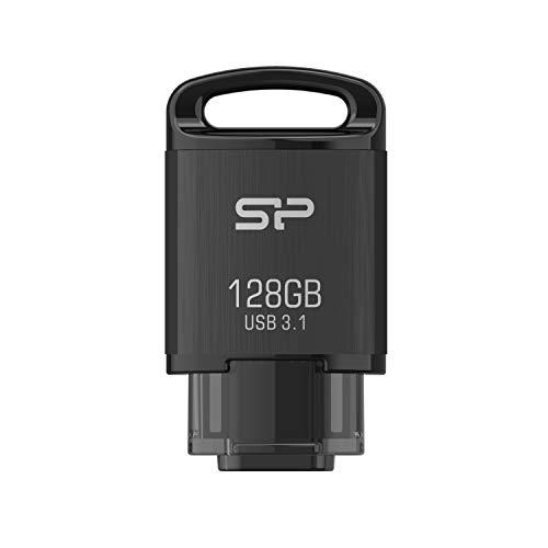 シリコンパワー USBメモリ Type-C 128GB USB3.1 (Gen1) ブラック C10...