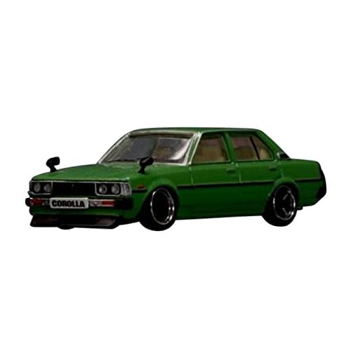 BM CREATIONS 1/64 トヨタ カローラ E70 グリーン (RHD) 完成品 64B0...