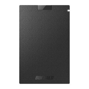 バッファロー SSD 外付け 2.0TB USB3.2Gen1 ポータブル コンパクト PS5/PS4対応(メーカー動作確認済) ブラック SSD-P