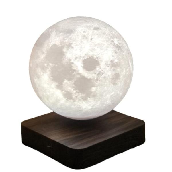 月 ライト 月型ライト ラバライト 磁気浮上 月型照明 間接照明 ナイトランプ 月のライト おしゃれ...
