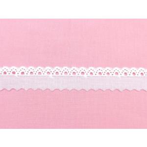 LACE001 エンブロイダリー レース【1231】 ホワイト 20mm