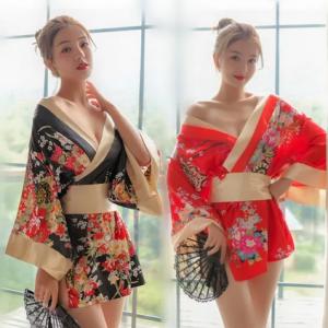浴衣 セクシー 和服 コスプレ 花魁 着物 ラン...の商品画像