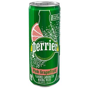 ペリエ (Perrier) ピンクグレープフルーツ 炭酸水 缶 250ml 「直輸入品] ×30本｜cherubin-shopp