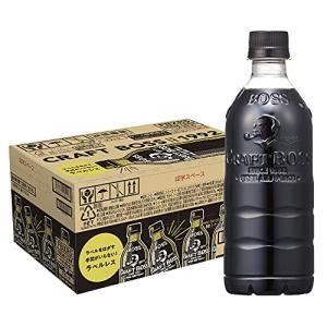 サントリー クラフトボス ブラック ラベルレス コーヒー 500ml ×24本｜cherubin-shopp