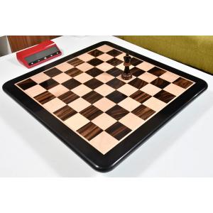 チェス盤 黒檀×カエデ 58cm 60mm インド直送 B1052｜chessjapan