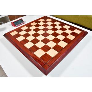 チェス盤 パドゥーク×カエデ 58cm 60mm インド直送 B1071｜chessjapan