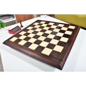 チェス盤 ローズウッド×カエデ 58cm 60mm インド直送 B1072｜chessjapan