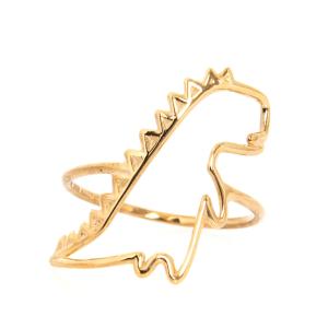 アリータ ALIITA リング ダイナソーモチーフ イエローゴールド DINO DINOSAUR RING ディノ リング RIPU890000YG09K 9KT J1000 YELLOW GOLD