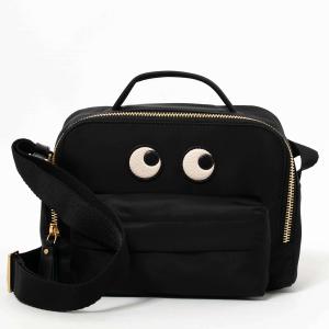 新品 アニヤ ハインドマーチ ANYA HINDMARCH ショルダーバッグ ノース サウス アイズ ブラック ANYA HINDMARCH - 新品 アニヤ ハインドマーチ ANYA HINDMARCH