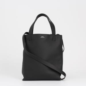 A.P.C. 黒 レザートートバッグ 2way 保存袋付き A.P.C. アーペーセー バッグ レディース 2WAYトート/ショルダー