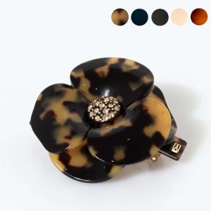 ALEXANDRE DE PARIS カメリア　バレッタ バレッタ (8 cm)｜ALEXANDRE DE PARIS（アレクサンドル ドゥ パリ）