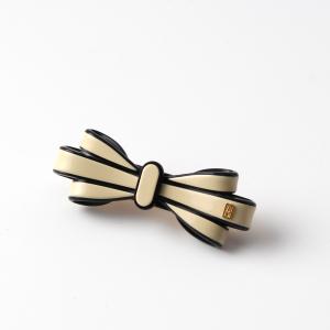 CHANEL（シャネル） ヘアクリップ バレッタ シルバー ホワイト
