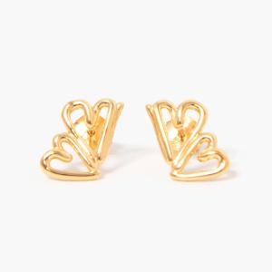 BAR JEWELLERY（バージュエリー） ピアス DANCING HEARTS EARRINGS