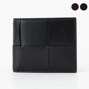 ボッテガヴェネタ BOTTEGA VENETA 財布 メンズ 二つ折り財布（小銭入れ付き） CASSETTE BI-FOLD WALLET WITH COIN PURSE カセット 749455 VBWD2｜chgardens