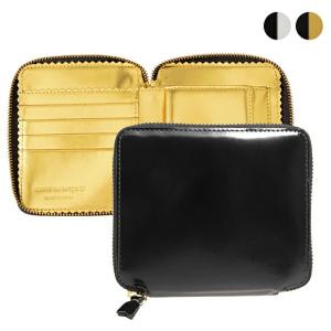 コムデギャルソン COMME DES GARCONS 財布 レディース メンズ 二つ折り財布 MIRROR INSIDE FULL ZIP AROUND WALLET ミラーインサイド SA2100MI｜ChelseagardensUK