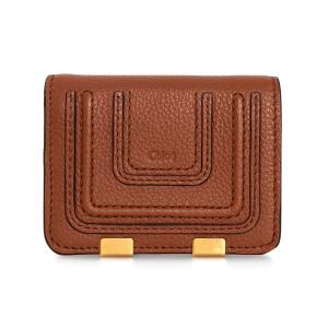 クロエ CHLOE 財布 レディース 二つ折り財布 タンブラウン MARCIE マーシー SAMALL WALLET スモールウォレット  CHC22AP676 I31 25M TAN