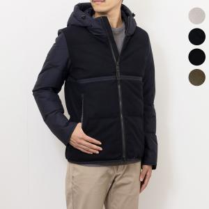 DUNO◇ダウンジャケット/48/ナイロン/BLK/無地/QC-038771// : セカンド