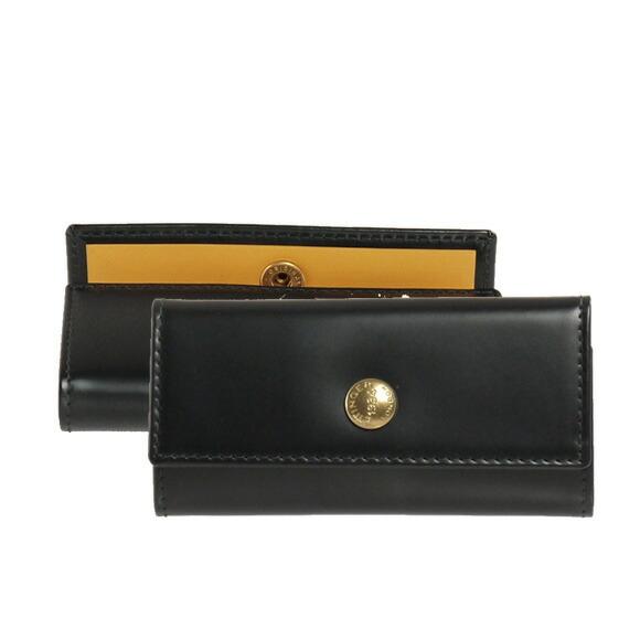 エッティンガー ETTINGER キーケース ブラック ブライドルレザー KEY CASE WITH...
