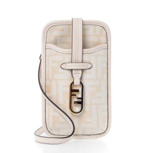 フェンディ FENDI レディース フォンポーチ（カードケース付） ベージュ FF ジャカード PHONE POUCH 7AS131 ALG7 F1I0V AVORIO+BCO+OS+P｜chgardens