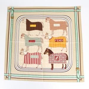 HERMES（エルメス） スカーフ カレH 80 CARRE 77×76 サーベル飾袋