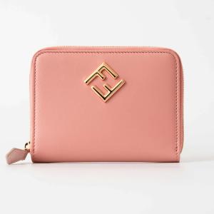【極美品】フェンディ ピーカブー セレリア ターンロック ピンク 二つ折り財布 FENDI - フェンディ 二つ折り財布 ピーカブー セレリア ターン