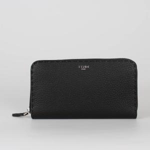 FENDI（フェンディ） ズッカ 二つ折り長財布 ロングウォレット カード