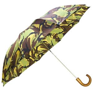 フォックスアンブレラズ FOX UMBRELLAS 傘 TEL1 メンズ 折りたたみ傘 カモフラージュ柄 BROWN MAPLE HANDLE CAMOUFLAGE PRINT｜chgardens