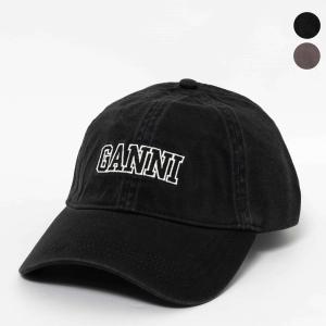 GANNI ガニー 帽子 レディース キャップ LOGO CAP A5084 / A4968