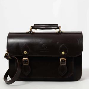 【グレンロイヤル】ブリーフケース MADE TO ORDER］フラップ付きブリーフケース(3室タイプ) 全2色