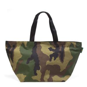 【未使用級】Herve Chapelier　Ｌ　カモフラージュ　舟形　肩掛け エルベシャプリエ Herve Chapelier 707Wカモフラージュ