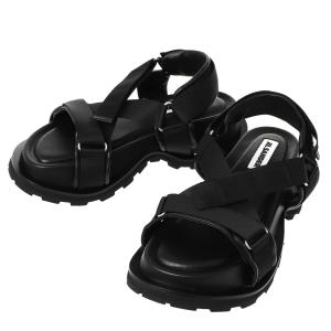 ジルサンダー JIL SANDER レディース サンダル ブラック PLATFORM