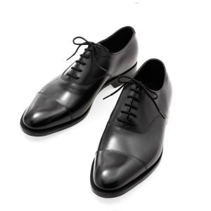 ジョンロブ JOHN LOBB メンズ レザーシューズ ブラック CITY II シティ2 OXFORD 008031LE1R SINGLE LEATHER SOLE LAST 7000 BLACK