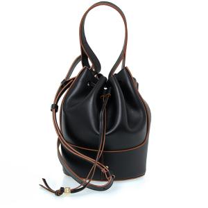 ロエベ LOEWE バッグ レディース 2WAYハンド/ショルダーバッグ ブラック BALLOON バルーン SMALL BAG A710C31X61 1100 BLACK｜chgardens