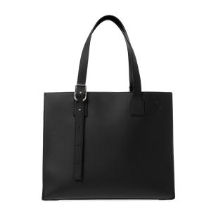 ロエベ LOEWE バッグ メンズ トートバッグ ブラック BUCKLE HORIZONTAL TOTE バックル ホリゾンタルトート B692K96X04 2011 1100 BLACK｜chgardens