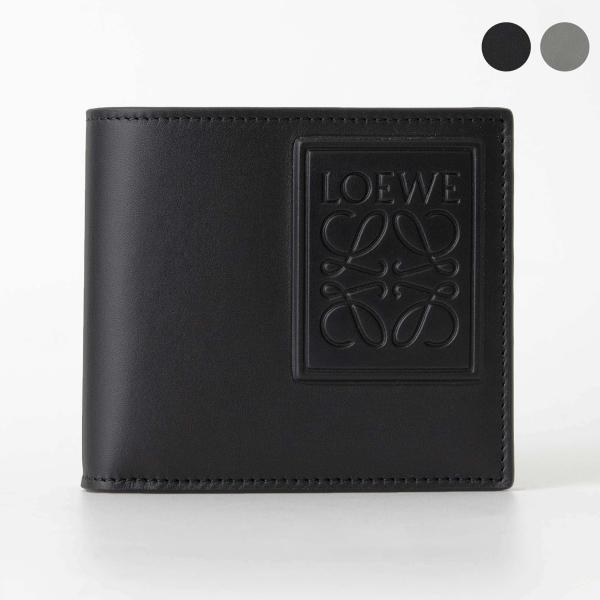 ロエベ LOEWE 財布 二つ折り財布 ANAGRAM LOGO PATCH BI FOLD WAL...