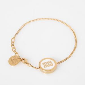 ミュウミュウ MIU MIU ブレスレット ENAMELED METAL BRACELET エナメルメタル ブレスレット 5IB507 2F6T｜chgardens