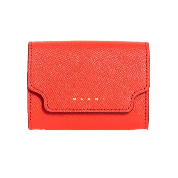 マルニ MARNI 財布 レディース コインケース/カードケース インディアンオレンジ COIN C...