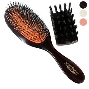 メイソンピアソン MASON PEARSON ヘアブラシ ハンディブリッスル HANDY BRISTLE ＆ NYLON BN3 (クリーニングブラシ付) 全3色｜ChelseagardensUK