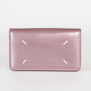 ラスト１【新品】メゾン マルジェラ 花柄 カードケース 名刺入れ マチ付き Maison Margiela（メゾンマルジェラ） カードケース FOUR STITCHES