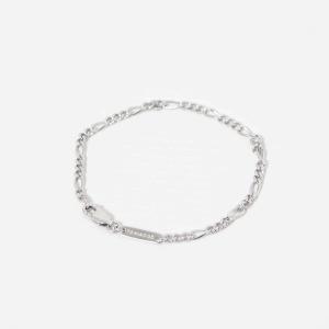 ラバー LAVER 10mm Cable Chain T Bar Bracelet 1cm ケーブルチェーン