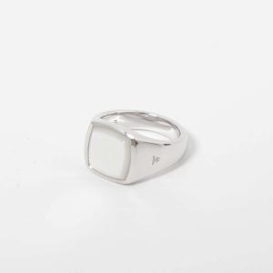 TOM WOOD（トムウッド） リング メンズ Square Ring スクエア 101411