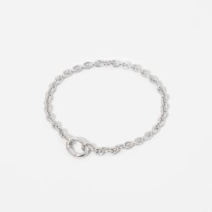 ラバー LAVER 10mm Cable Chain T Bar Bracelet 1cm ケーブルチェーン
