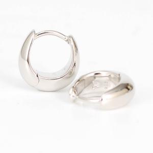 TOM WOOD（トムウッド） Ice Huggies シルバー ミニ フープピアス