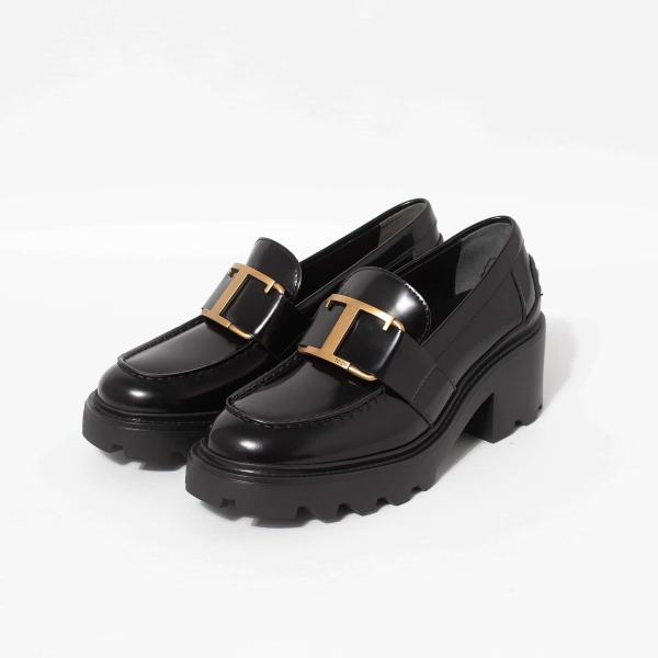 トッズ TOD&apos;S レディース ローファー T TIMELESS LEATHER LOAFER レザ...