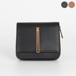 TOD'S（トッズ） 二つ折り財布 T Timeless Bi-Fold Wallet Tタイムレス
